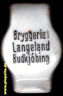 BŸügelverschluss aus: Bryggeriet Langeland, Rudkjobing, Rudkøbing, Dänemark