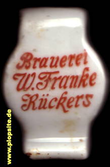 BŸügelverschluss aus: Brauerei Franke, Rückers, Szczytna, Polen