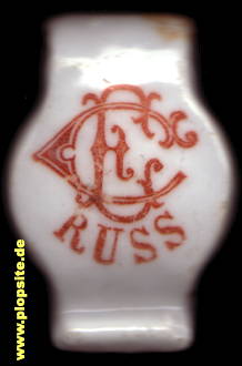Obraz porcelany z: Brauerei Curt Engelhardt C. E., Russ, Rusnė, Litwa
