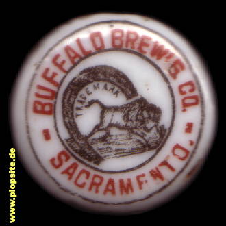 BŸügelverschluss aus: Buffalo Brewing Co., Sacramento, CA, USA
