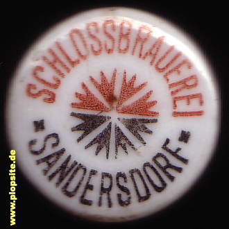 BŸügelverschluss aus: Schloßbrauerei, Sandersdorf, Deutschland