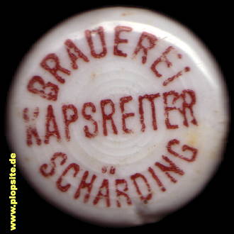 Bügelverschluss aus: Brauerei Kapsreiter, Schärding, Schärding / Inn, Österreich