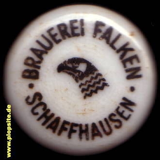 BŸügelverschluss aus: Brauerei Falken, Schaffhausen, Schaffhouse, Sciaffusa, Schweiz