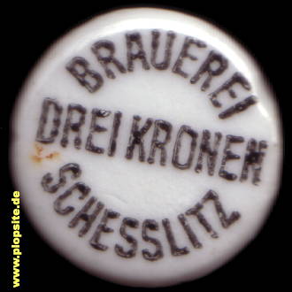 Bügelverschluss aus: Brauerei drei Kronen Lindner, Scheßlitz, Deutschland