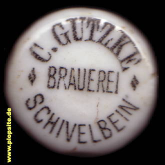BŸügelverschluss aus: Brauerei C. Gutzke, Schivelbein, Świdwin, Polen