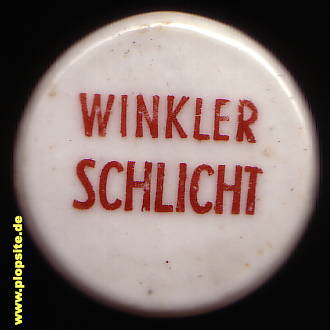 Bügelverschluss aus: Winkler Bräu, Schlicht, Vilseck, Deutschland