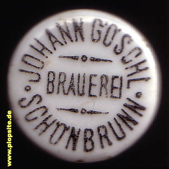 BŸügelverschluss aus: Brauerei Göschl, Schönbrunn, Deutschland
