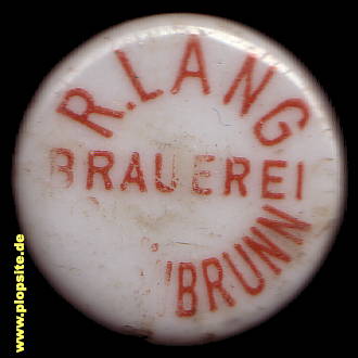 Bügelverschluss aus: Brauerei Lang, Schönbrunn, Deutschland