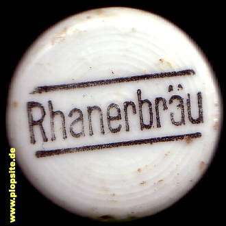 BŸügelverschluss aus: Rhanerbräu, Schönthal - Rhan, Deutschland