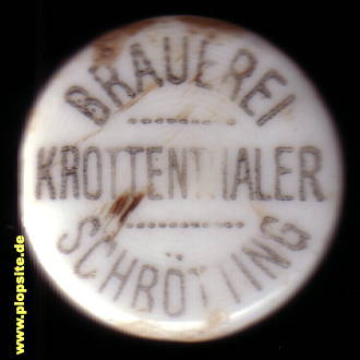 Bügelverschluss aus: Brauerei Krottenthaler, Schrötting, Michelsneukirchen, Deutschland