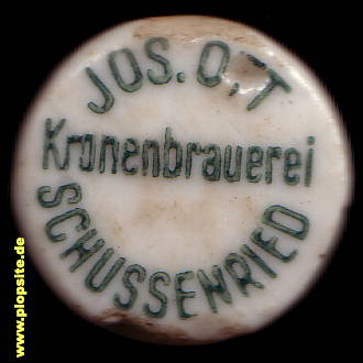 Bügelverschluss aus: Kronenbrauerei Ott, Bad Schussenried, Deutschland