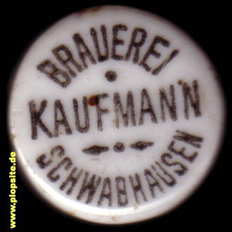 BŸügelverschluss aus: Brauerei A. Kaufmann, Boxberg - Schwabhausen, Deutschland