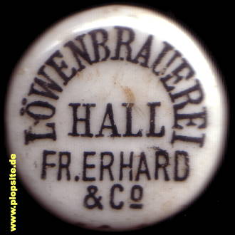 Bügelverschluss aus: Löwenbrauerei Erhard & Co., Schwäbisch Hall, Deutschland