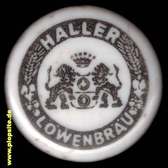 Bügelverschluss aus: Löwenbrauerei „Haller Löwenbräu“, Schwäbisch Hall, Deutschland