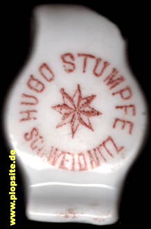 Bügelverschluss aus: Hugo Stumpfe, Brauerei & Brennerei zum Rosental, Schweidnitz, Świdnica, Svídnice, Polen