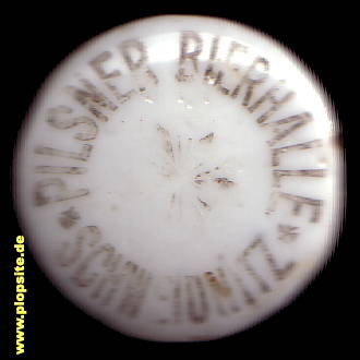 Bügelverschluss aus: Schweidnitz, Pilsener Bierhalle,  PL, unbekannt, Polen