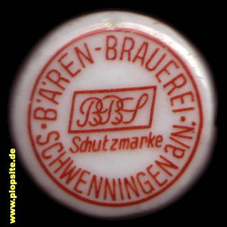BŸügelverschluss aus: Bären Brauerei, Villingen, Villingen-Schwenningen, Deutschland