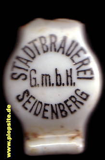 Bügelverschluss aus: Stadtbrauerei GmbH, Seidenberg, Zawidów, Zawidow, Polen