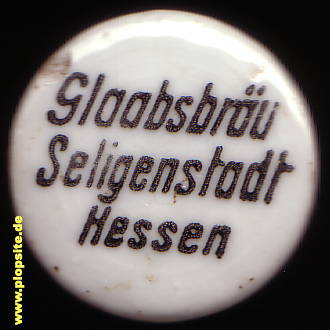 Bügelverschluss aus: Glaabsbräu, Seligenstadt / Hessen, Deutschland