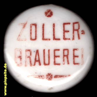 Bügelverschluss aus: Brauerei Zoller Hof, Sigmaringen, Deutschland