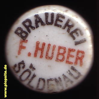 Bügelverschluss aus: Brauerei Huber, Söldenau, Ortenburg, Deutschland