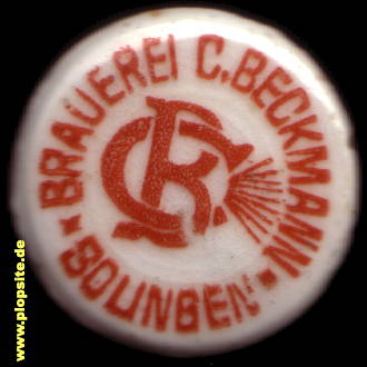 BŸügelverschluss aus: Brauerei Carl Beckmann, Solingen, Deutschland