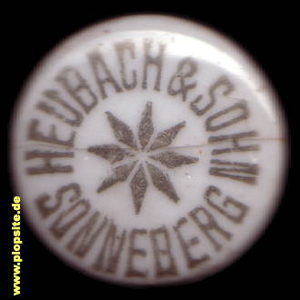 BŸügelverschluss aus: Brauerei Heubach & Sohn, Sonneberg, Deutschland