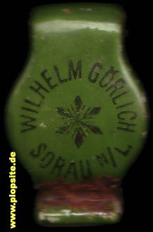 Bügelverschluss aus: Brauerei Wilhelm Görlich, Sorau, Żary, Žarow, Polen