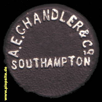 Bügelverschluss aus: Southampton, A. E. Chandler & Co.,  GB, unbekannt, Großbritannien