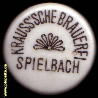 BŸügelverschluss aus: Krauss'sche Brauerei, Brauerei Krauss, Spielbach, Schrotzberg-Spielbach, Deutschland
