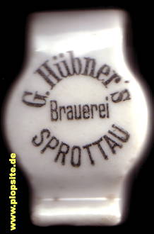 Bügelverschluss aus: Gustav Hübner’s Brauerei, Sprottau, Szprotawa, Polen