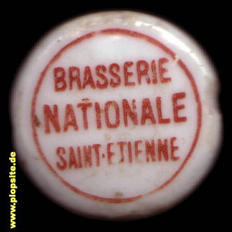 Bügelverschluss aus: Brasserie Nationale de Saint Etienne, St. Étienne, Frankreich