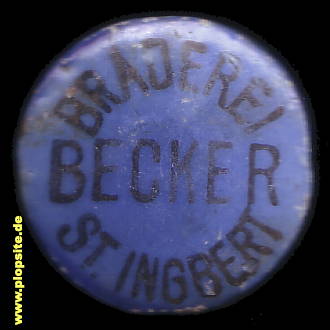 BŸügelverschluss aus: Brauerei Becker, St. Ingbert, Deutschland