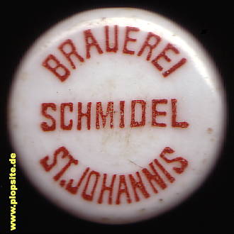 BŸügelverschluss aus: Brauerei Schmidel, Bayreuth - St. Johannis, Deutschland