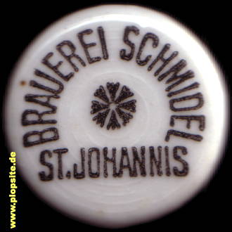 BŸügelverschluss aus: Brauerei Schmidel, Bayreuth - St. Johannis, Deutschland