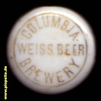 BŸügelverschluss aus: Columbia Weiss Beer Brewery, Missouri Weiss Beer Brewery, St. Louis, MO, USA