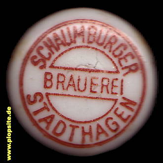 Bügelverschluss aus: Schaumburger Brauerei, Stadthagen, Deutschland