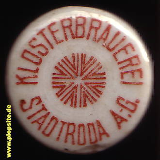 Bügelverschluss aus: Klosterbrauerei AG, Stadtroda, Deutschland