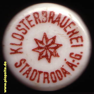 Bügelverschluss aus: Klosterbrauerei AG, Stadtroda, Deutschland