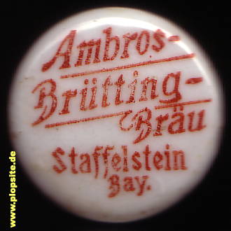 BŸügelverschluss aus: Ambros Brütting Bräu, Staffelstein, Bad Staffelstein, Deutschland