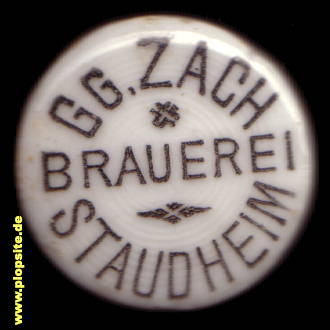 BŸügelverschluss aus: Brauerei Zach, Staudheim, Rain-Staudheim, Deutschland