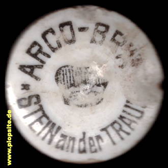 Bügelverschluss aus: Gräflich von Arco Zinneberg’sche Schloßbrauerei, Stein / Traun, Traunreut, Deutschland