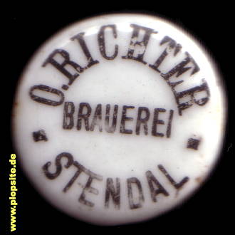 Bügelverschluss aus: Brauerei O. Richter, Stendal, Deutschland