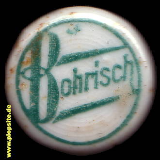 BÜgelverschluss aus: Bohrisch Brauerei AG, Stettin, Szczecin, Polen