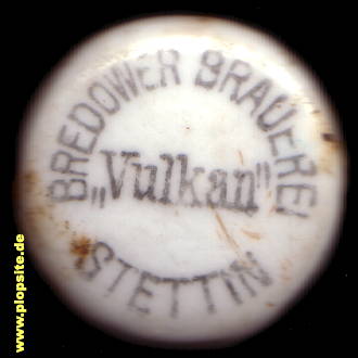 B�ügelverschluss aus: Bredower Brauerei Vulkan GmbH, Stettin, Szczecin, Polen