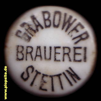 B�ügelverschluss aus: Grabower Brauerei Gmbh, Stettin, Szczecin, Polen