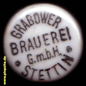 B�ügelverschluss aus: Grabower Brauerei GmbH, Stettin, Szczecin, Polen