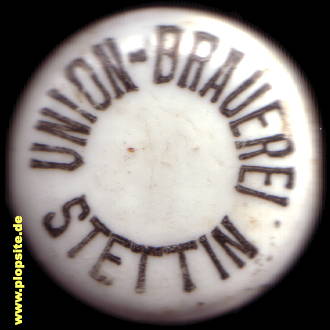 Bügelverschluss aus: Union-Brauerei eGmbH, Stettin, Szczecin, Polen