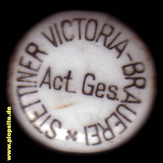 Bügelverschluss aus: Victoria Brauerei AG, Stettin, Szczecin, Polen