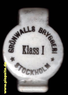 Bügelverschluss aus: Grönwalls Bryggeri, Stockholm, Schweden